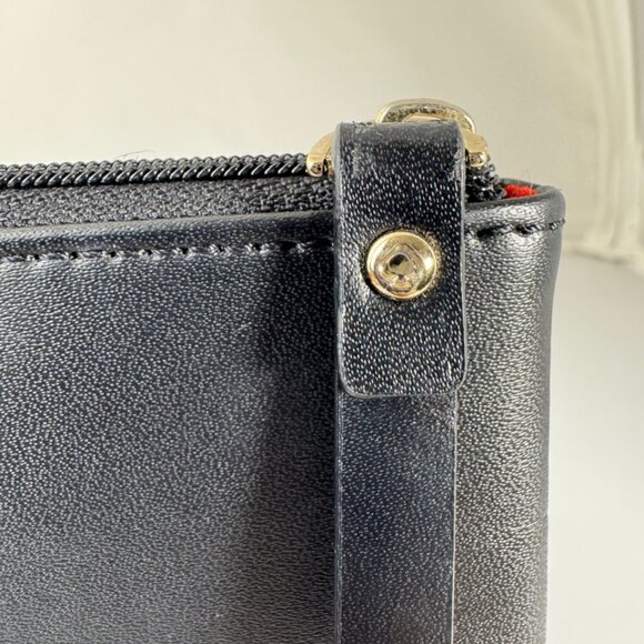 Kate Spade “POP, FIZZ,CLINK!” Zipper Pouch Cow Leather - Picture 5 of 11